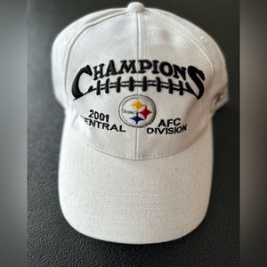 Collector hat Pittsburgh Steelers 2001 division champs great condition